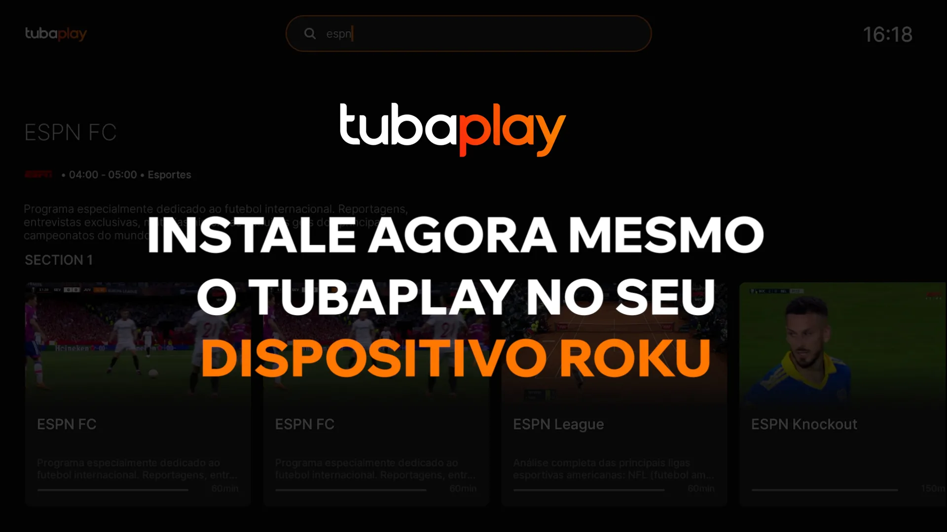 Instalação Roku
